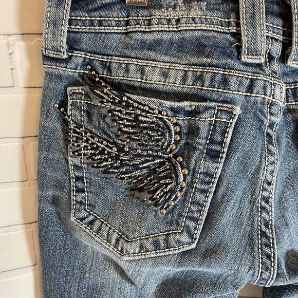 Miss Me Denim Capris JP5163P2 Sz 26 - Picture 13 of 14